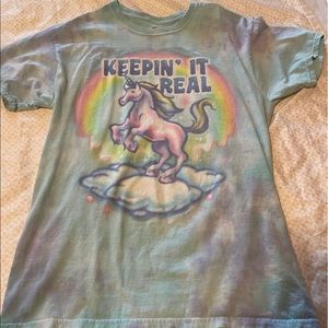 Thrifted tee “Keepin It Real”